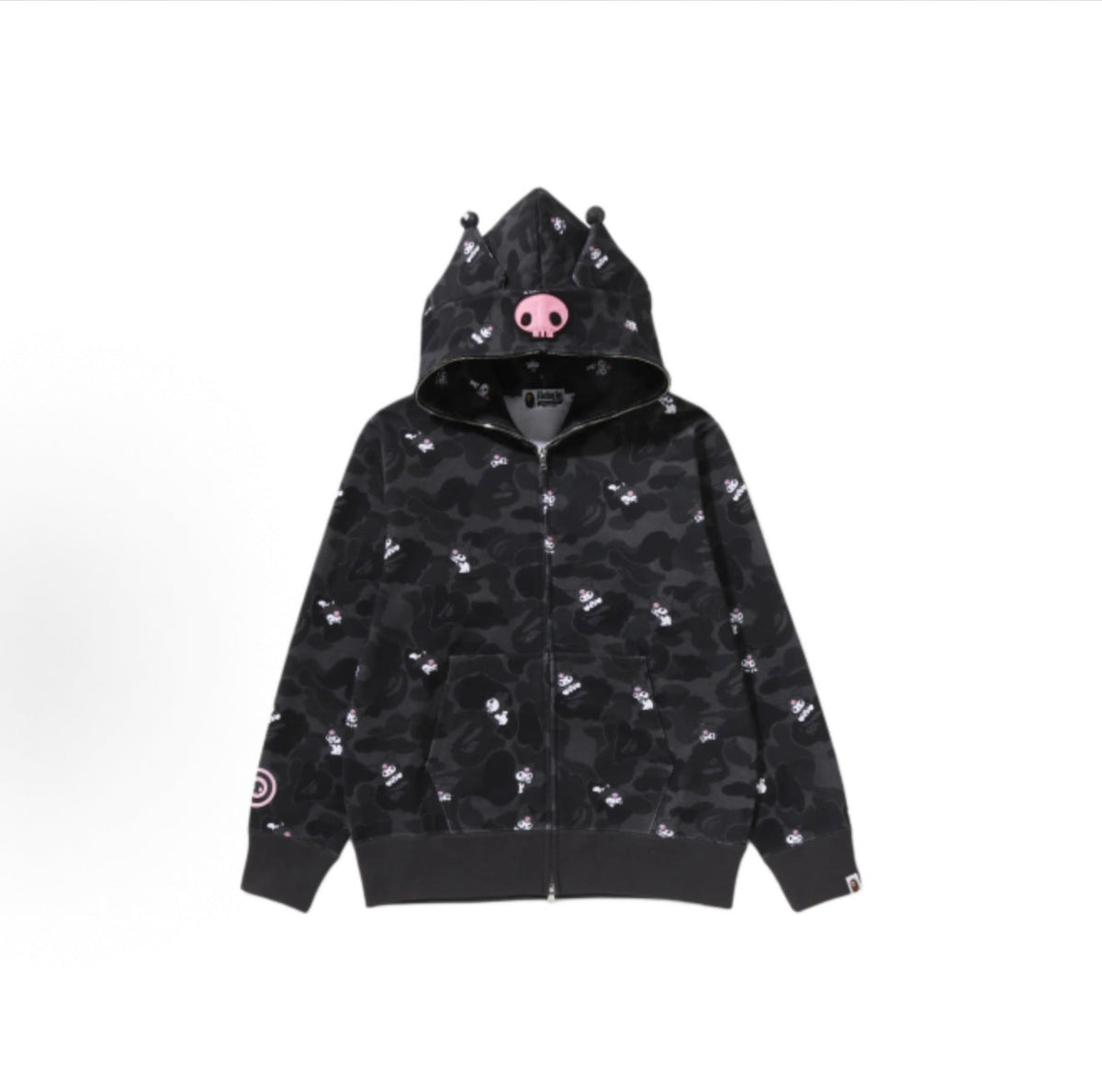 Bathing Shark and ape head print hoode BAPE co-branded hello kitty kuromi looseoutwearautum NextBlock