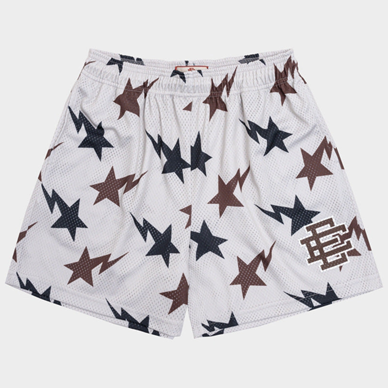 Bape Shorts Fitness Sports American Short-Length Pants Mesh Breathable and Loose NextBlock