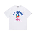 BAPE Bathing Shark and ape head print T Shirt NextBlock
