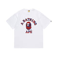 BAPE Bathing Shark and ape head print T Shirt NextBlock