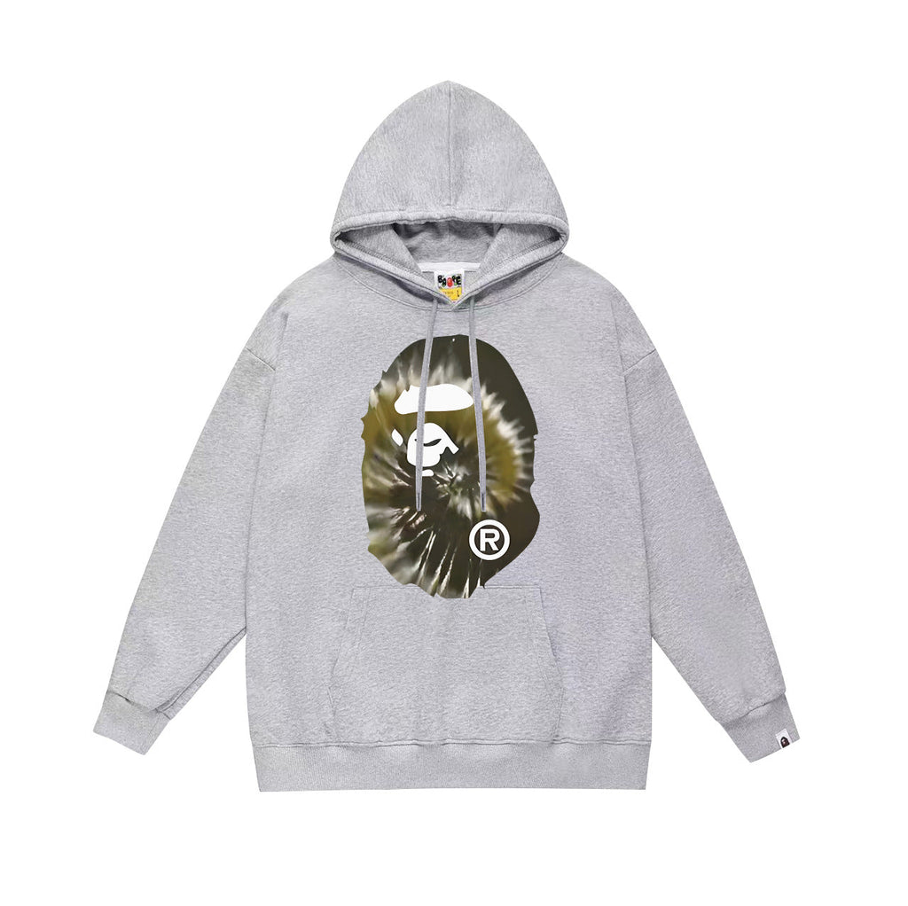 Bathing Shark and ape head print Hoodie Fall / Winter Hooded Sweater (Part 3) NextBlock