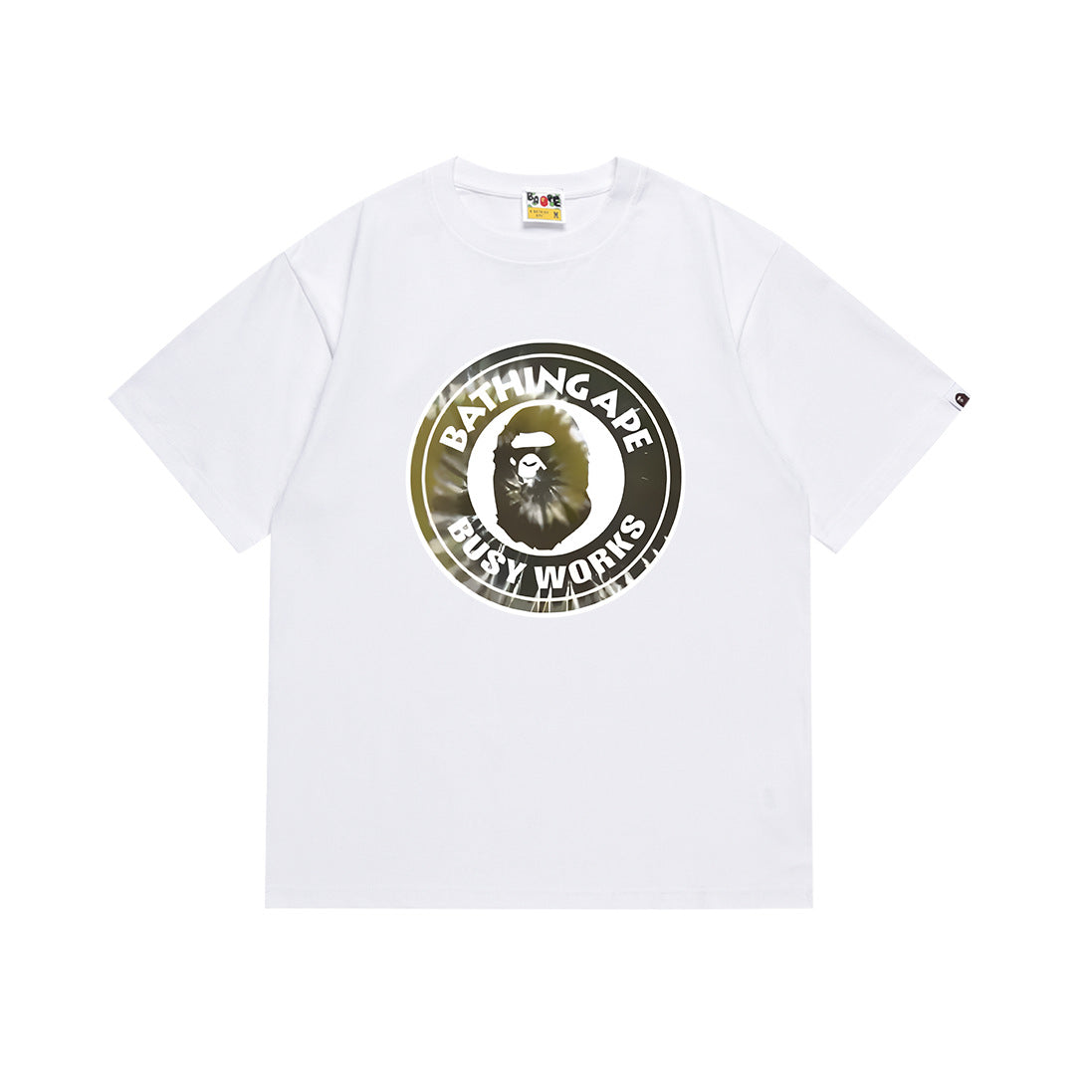 BAPE Bathing Shark and ape head print T Shirt NextBlock