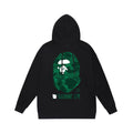 Bathing Shark and ape head print Hoodie Autumn / Winter Letter Print Loose Hoodie Pullover Ape Sweater NextBlock