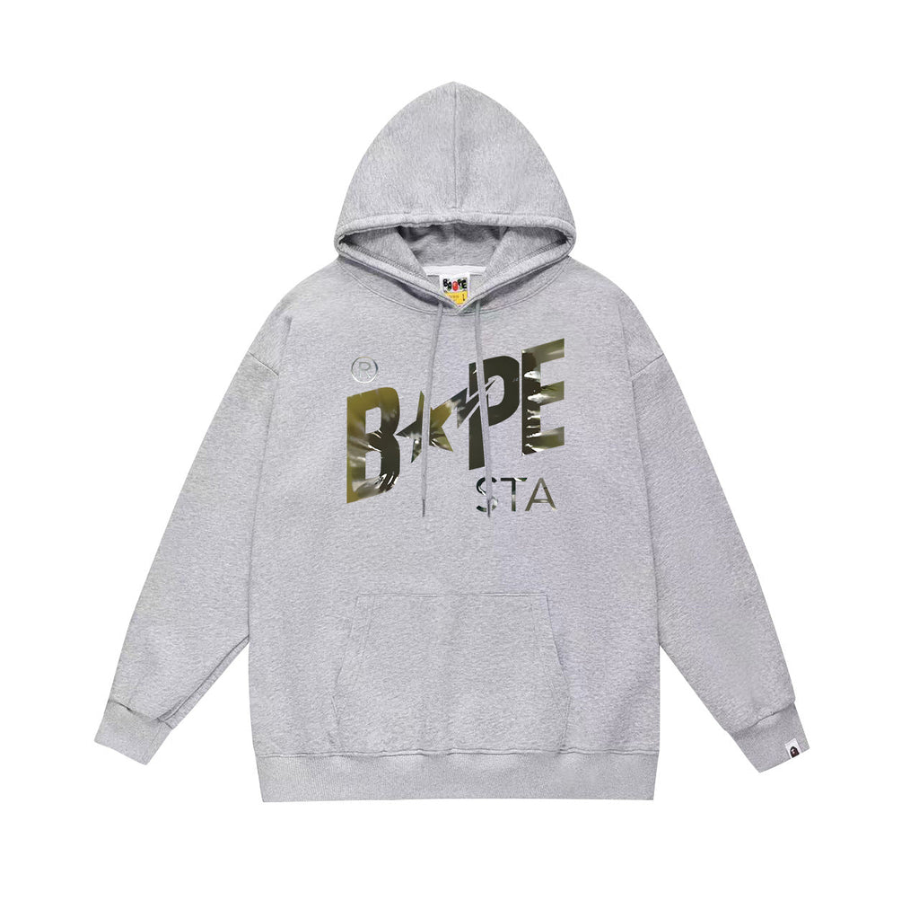 Bathing Shark and ape head print Hoodie Fall / Winter Hooded Sweater (Part 2) NextBlock