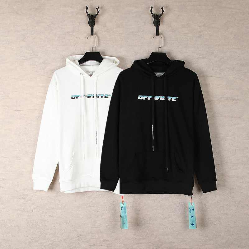 Off-White hoodie gradual change arrow hoodie NextBlock