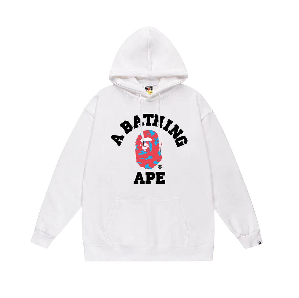 Bathing Shark and ape head print Hoodie Fall / Winter Hooded Sweater (Part 4) NextBlock