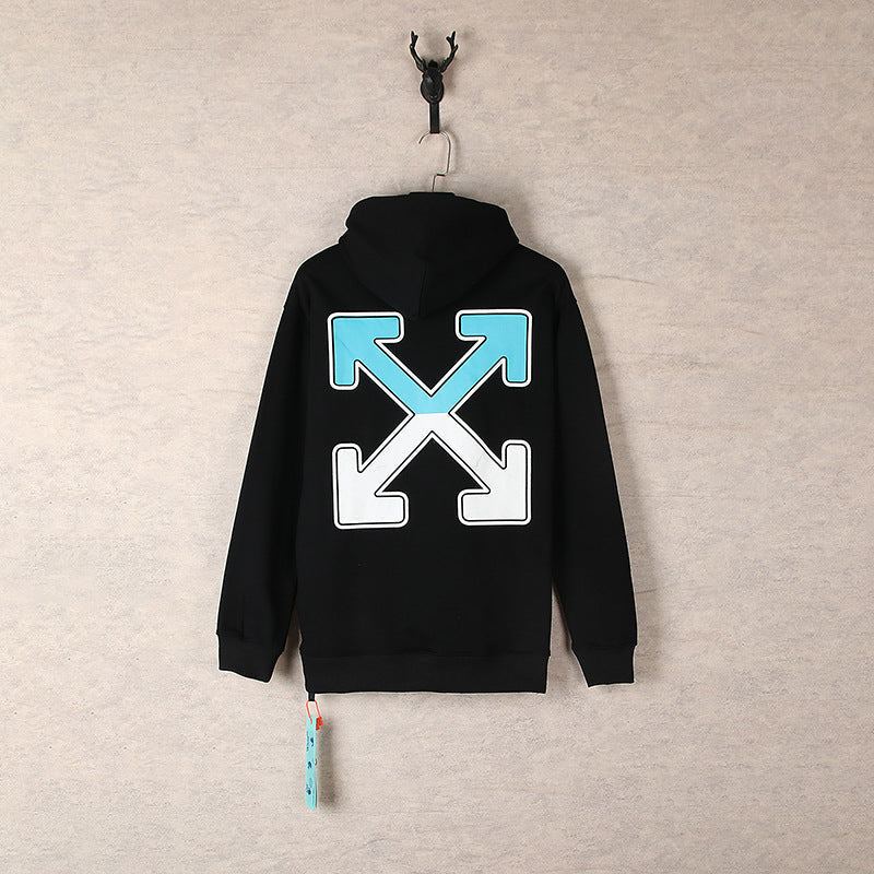 Off-White hoodie gradual change arrow hoodie NextBlock