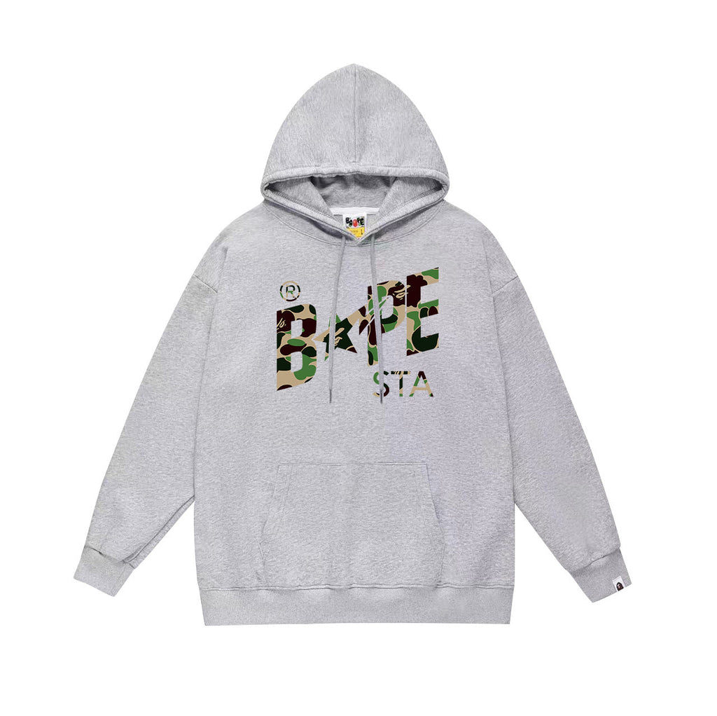 Bathing Shark and ape head print Hoodie Fall / Winter Hooded Sweater (Part 3) NextBlock