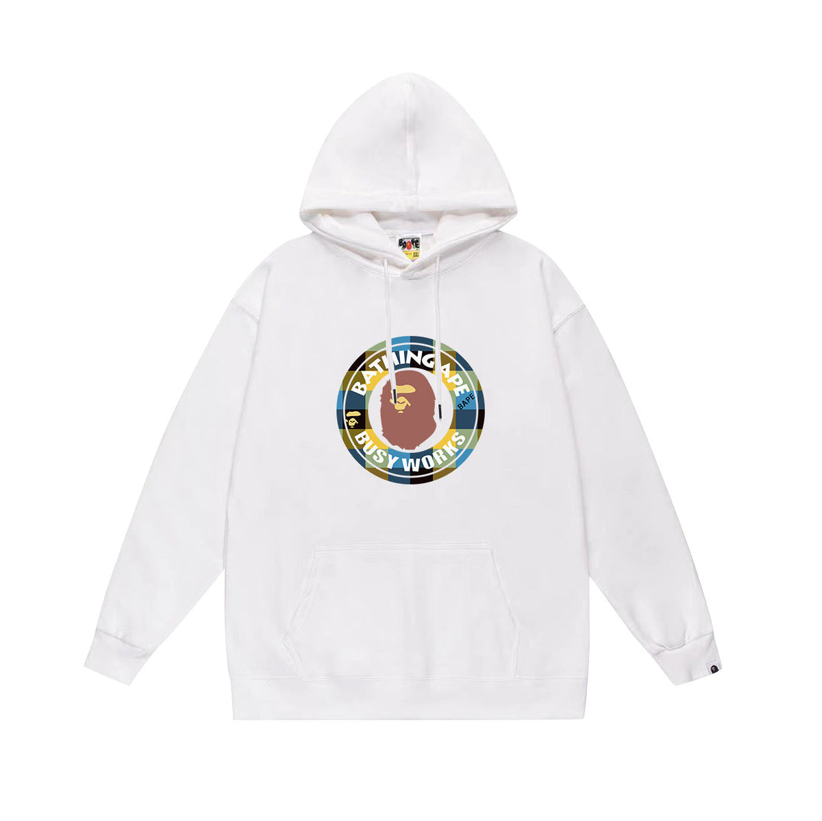 Bathing Shark and ape head print Hoodie Fall / Winter Hooded Sweater NextBlock