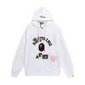 Bathing Shark and ape head print Hoodie Shark Head Sweater Colored Letter Print Fall / Winter Hooded Jacket NextBlock