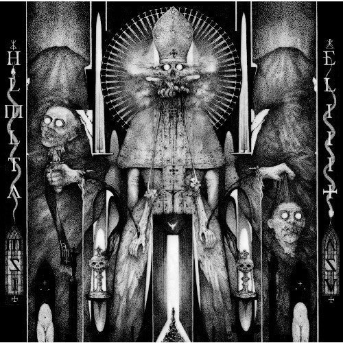 SALE: Hell Militia - Hollow Void (LP, silver and black marbled vinyl) was £25.99