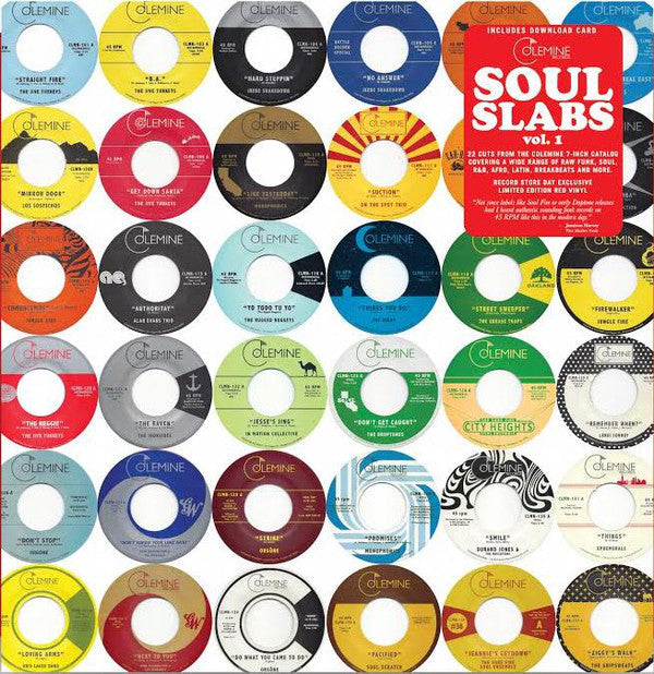 Various - Colemine Records: Soul Slabs Vol. 1 (2xLP)