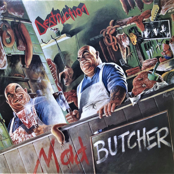 Destruction - Mad Butcher (12", mixed splatter vinyl)