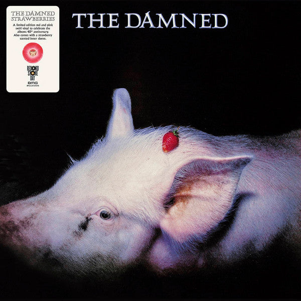 The Damned - Strawberries (LP, "Strawberry Scented" Pink & Red Swirl)