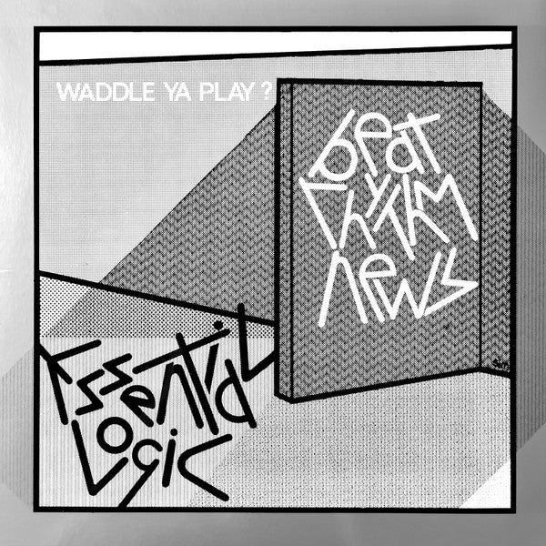 Essential Logic - Beat Rhythm News (Waddle Ya Play?) (LP, blue)