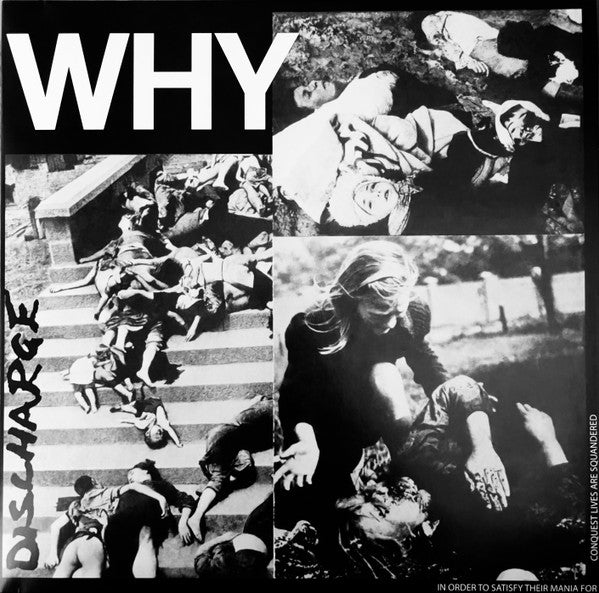 Discharge - Why (12", mini-album, red vinyl)
