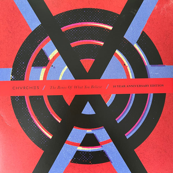 Chvrches - The Bones Of What You Believe (LP, 10th anniversary clear vinyl)
