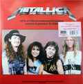 Metallica - Live At The Hammersmith Odeon, London September 21, 1986 (LP, black/white marble)