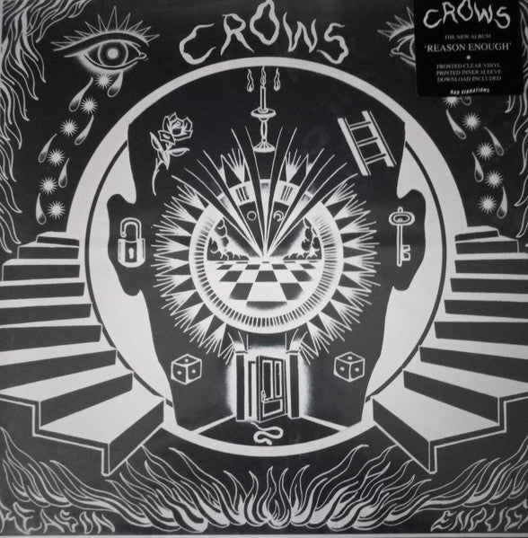 Crows - Reason Enough (LP, frosted clear)
