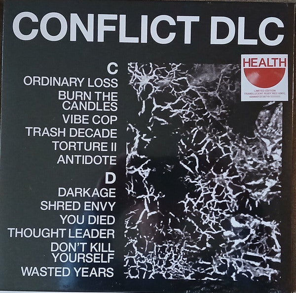 HEALTH - Conflict DLC (LP, Ruby Red vinyl)