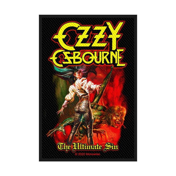 Ozzy Osbourne - The Ultimate Sin (Patch)