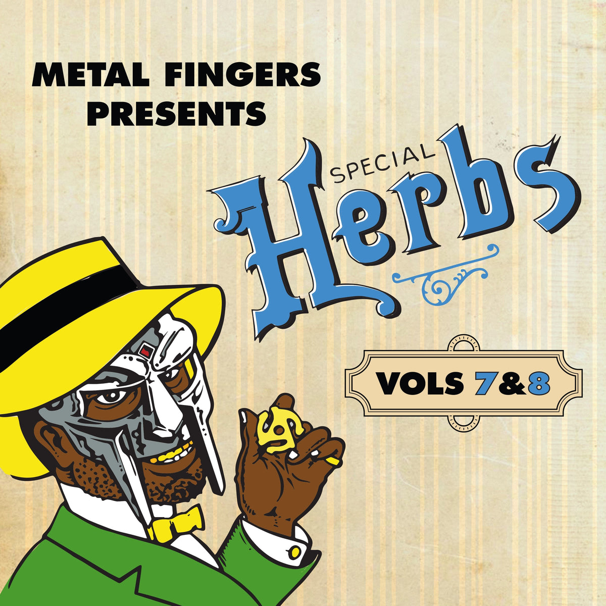 Metal Fingers (MF DOOM) - Special Herbs Vols 7 & 8 (2xLP, sky blue vinyl)