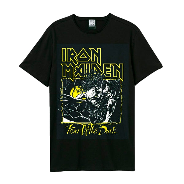 [T-shirt] Iron Maiden - Fear Of The Dark Yellow (black) [XL]