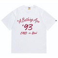 Bathing Shark and ape head print T-Shirt NextBlock