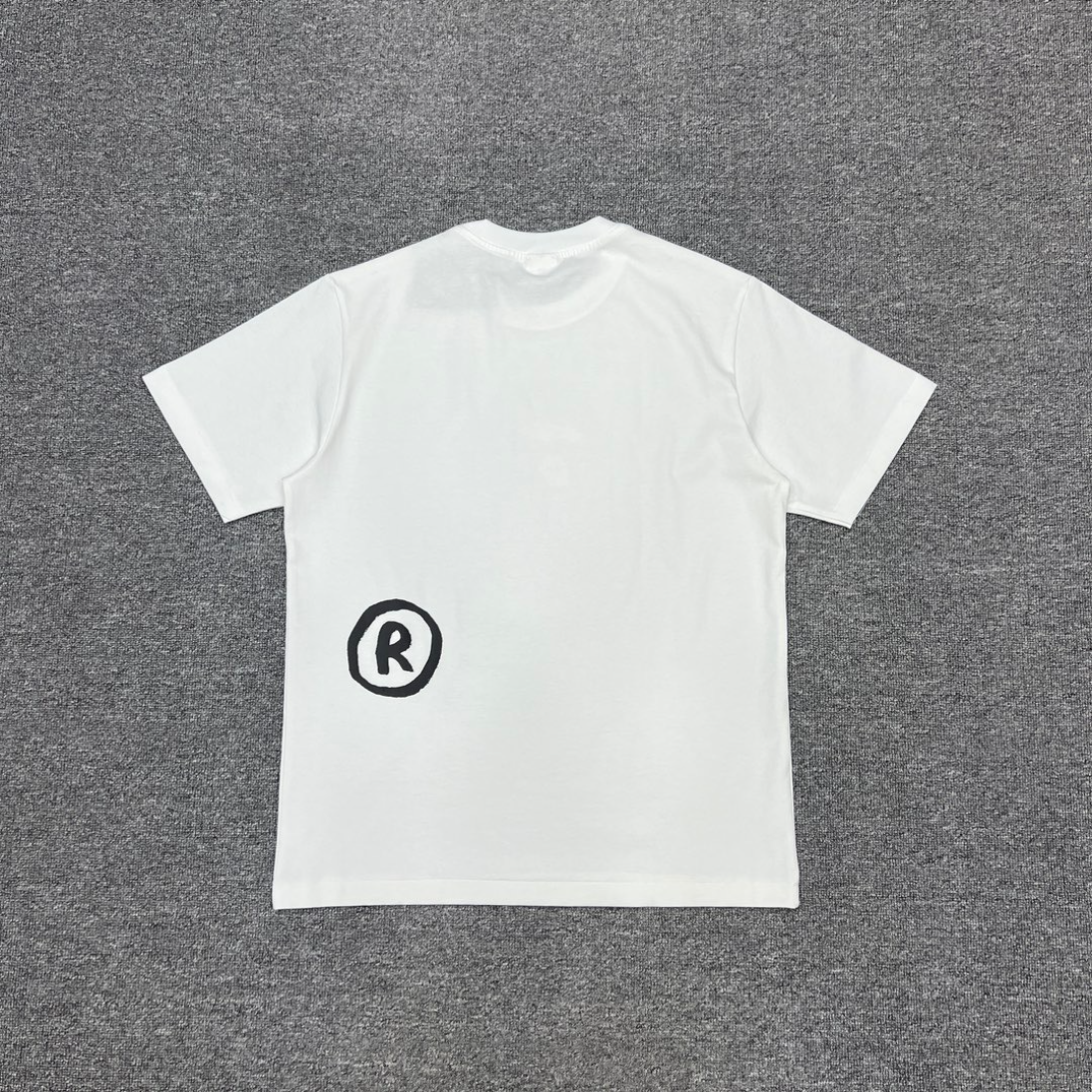 Bathing Shark and ape head print T-Shirt NextBlock