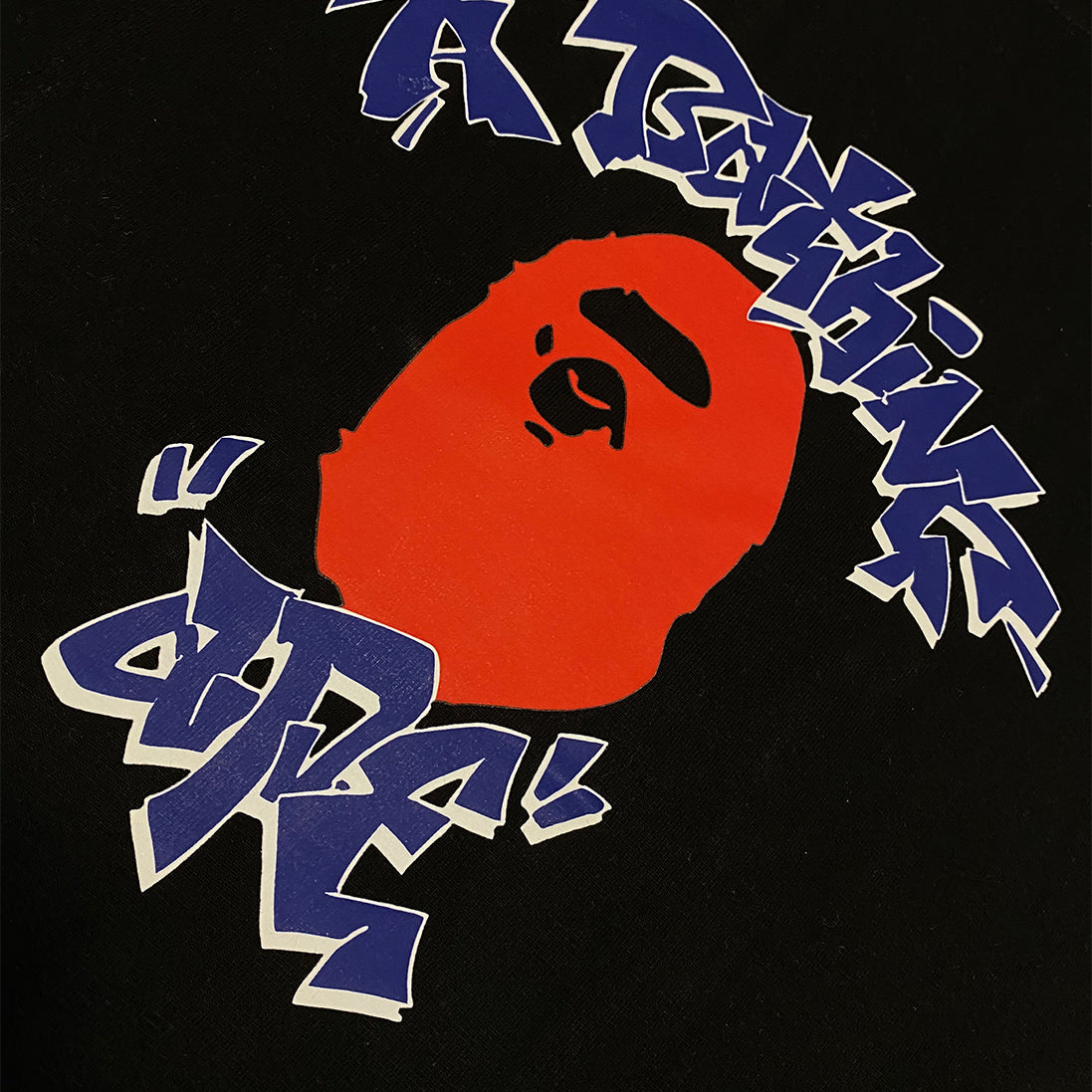 Bathing Shark and ape head print T Shirts NextBlock