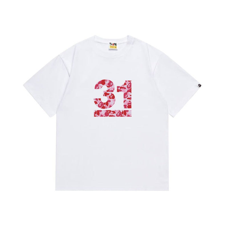 Bathing Shark and ape head print T Shirts NextBlock