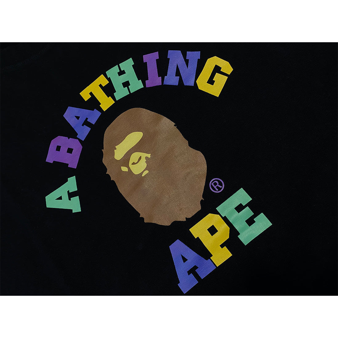 Bathing Shark and ape head print T Shirts NextBlock