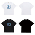 Bathing Shark and ape head print T Shirts NextBlock