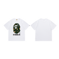 Bathing Shark and ape head print T-Shirt NextBlock