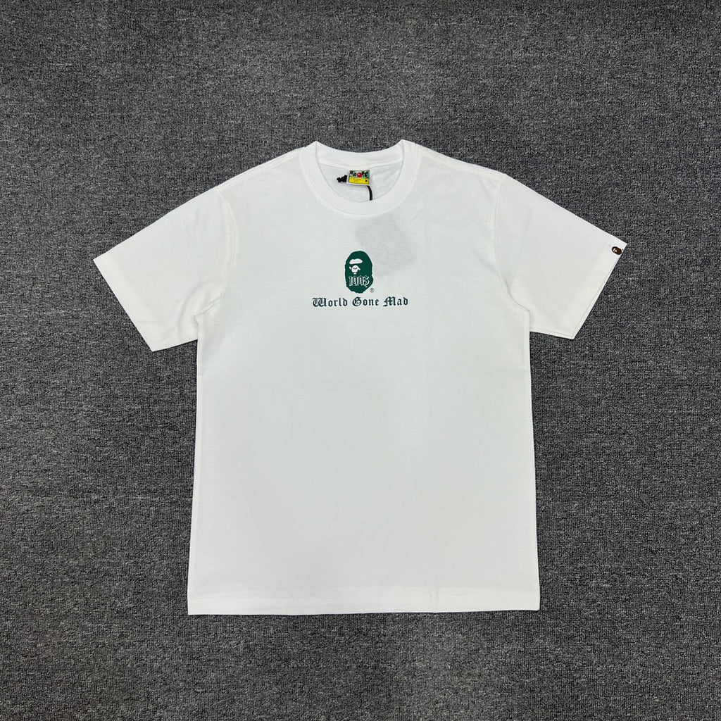 Bathing Shark and ape head print T-Shirt NextBlock
