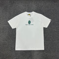 Bathing Shark and ape head print T-Shirt NextBlock