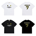 Bathing Shark and ape head print T Shirts NextBlock