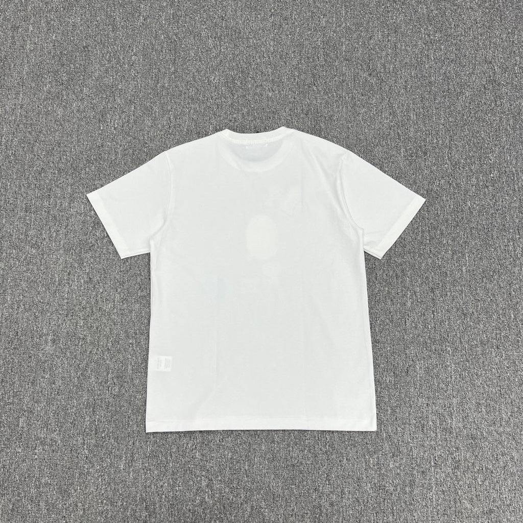 Bathing Shark and ape head print T-Shirt NextBlock