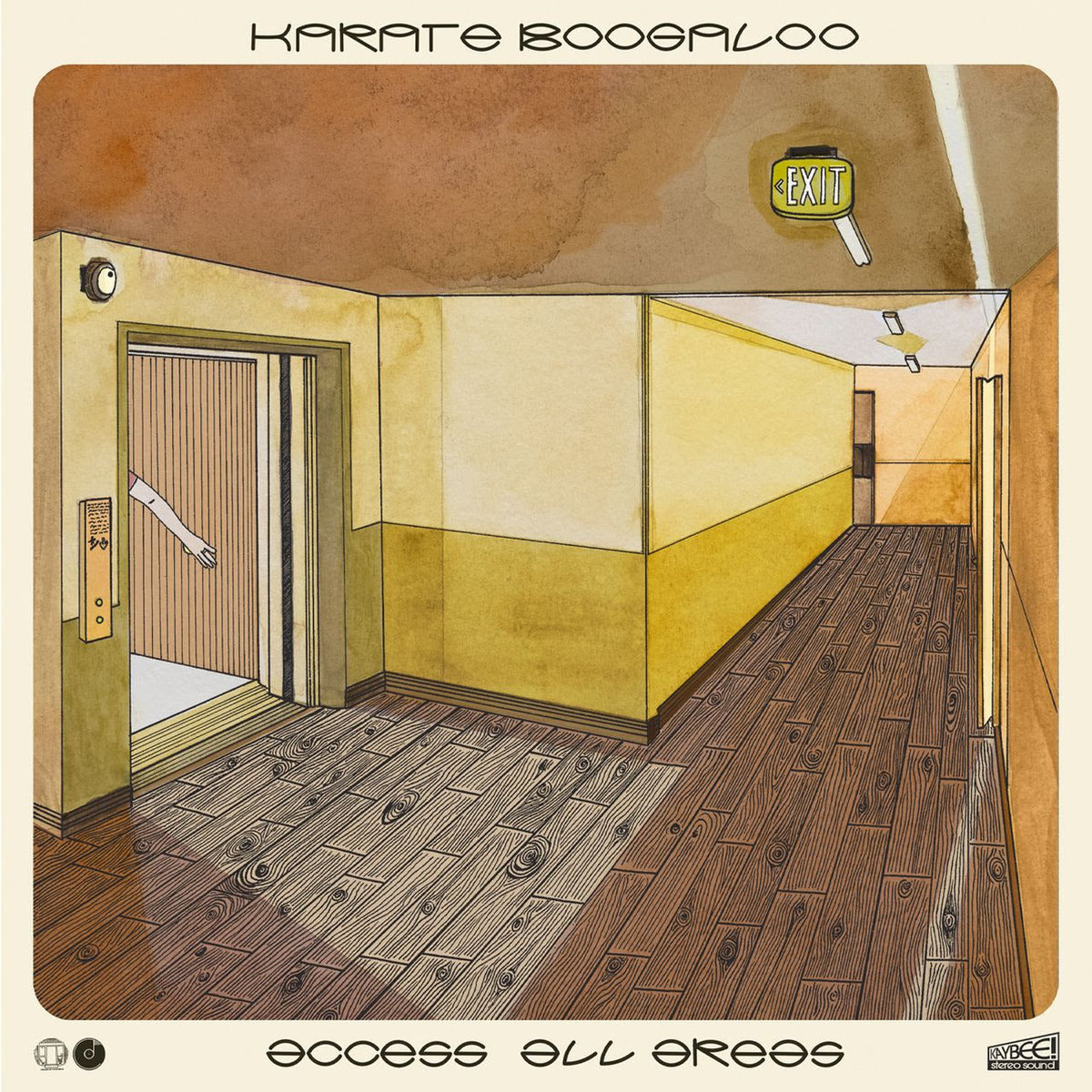 PREORDER - Karate Boogaloo - Access All Areas (LP, pastel pink vinyl)