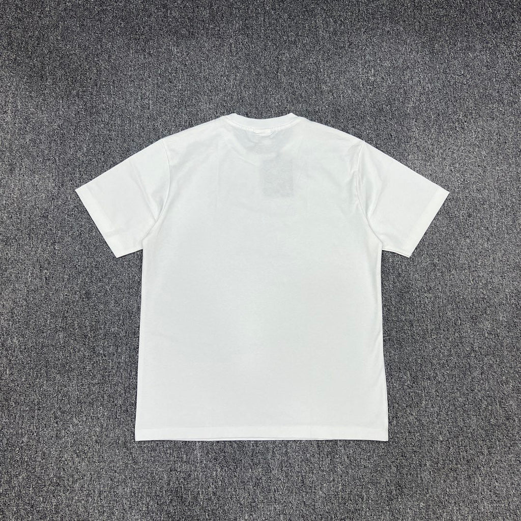 Bathing Shark and ape head print T-Shirt NextBlock