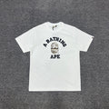 Bathing Shark and ape head print T-Shirt NextBlock