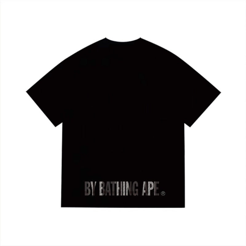 Bathing Shark and ape head print T Shirts NextBlock