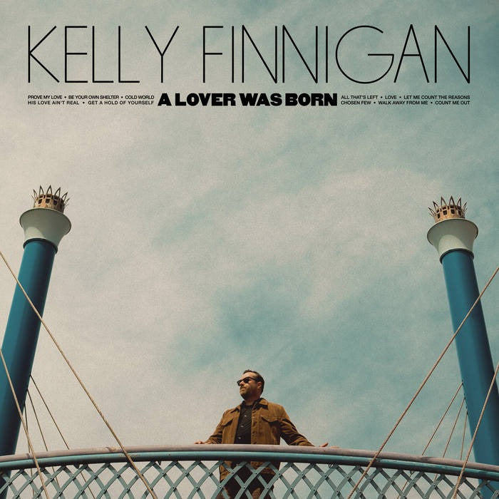 SALE: Kelly Finnigan - A Lover Was Born (LP, cyan blue vinyl) was £25.99
