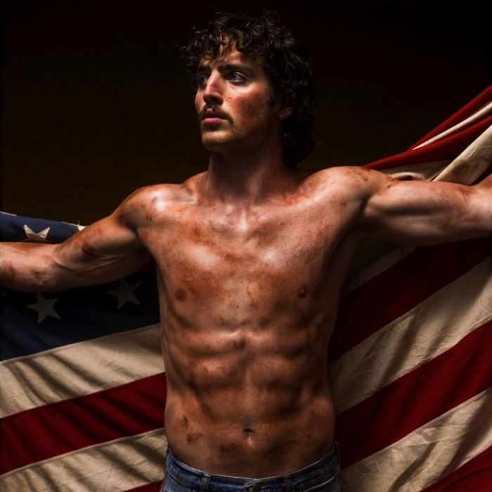 Benson Boone - American Heart (LP, red, white and blue marbled vinyl)