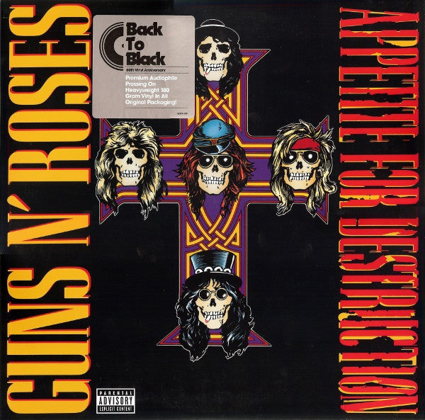 Guns N' Roses - Appetite For Destruction (LP)