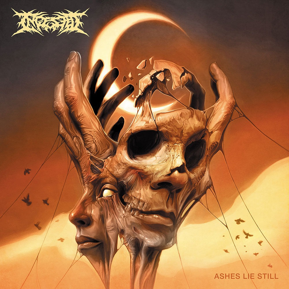 SALE: Ingested - Ashes Lie Still (LP, violet purple marbled vinyl) was £22.99