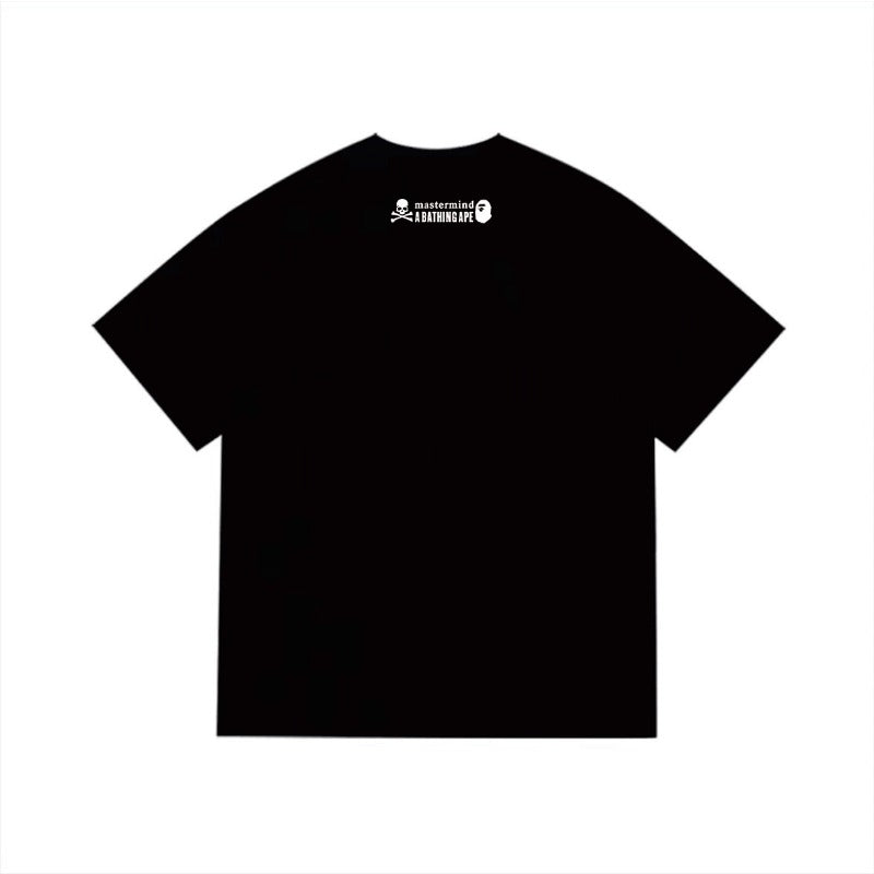 Bathing Shark and ape head print T Shirts NextBlock
