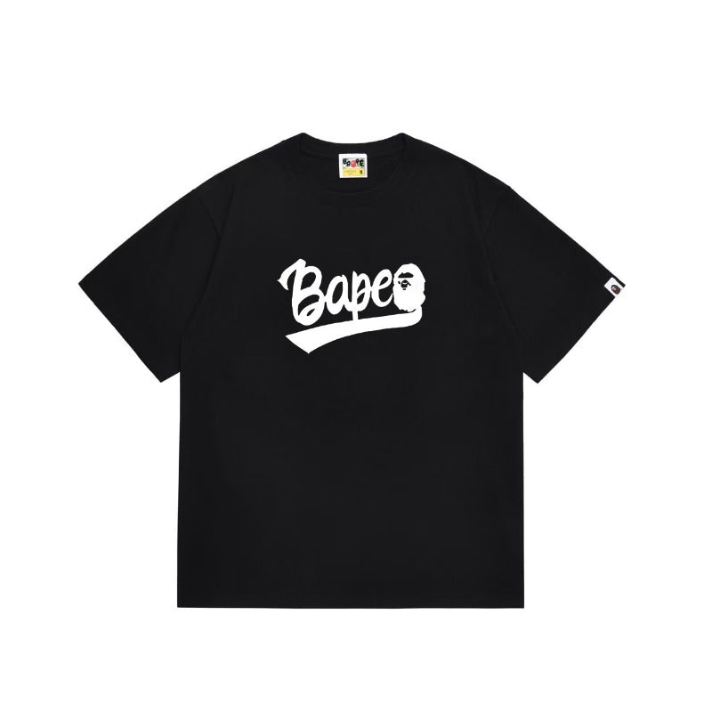 Bathing Shark and ape head print T Shirts NextBlock