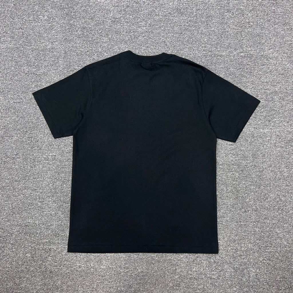 Bathing Shark and ape head print T-Shirt NextBlock
