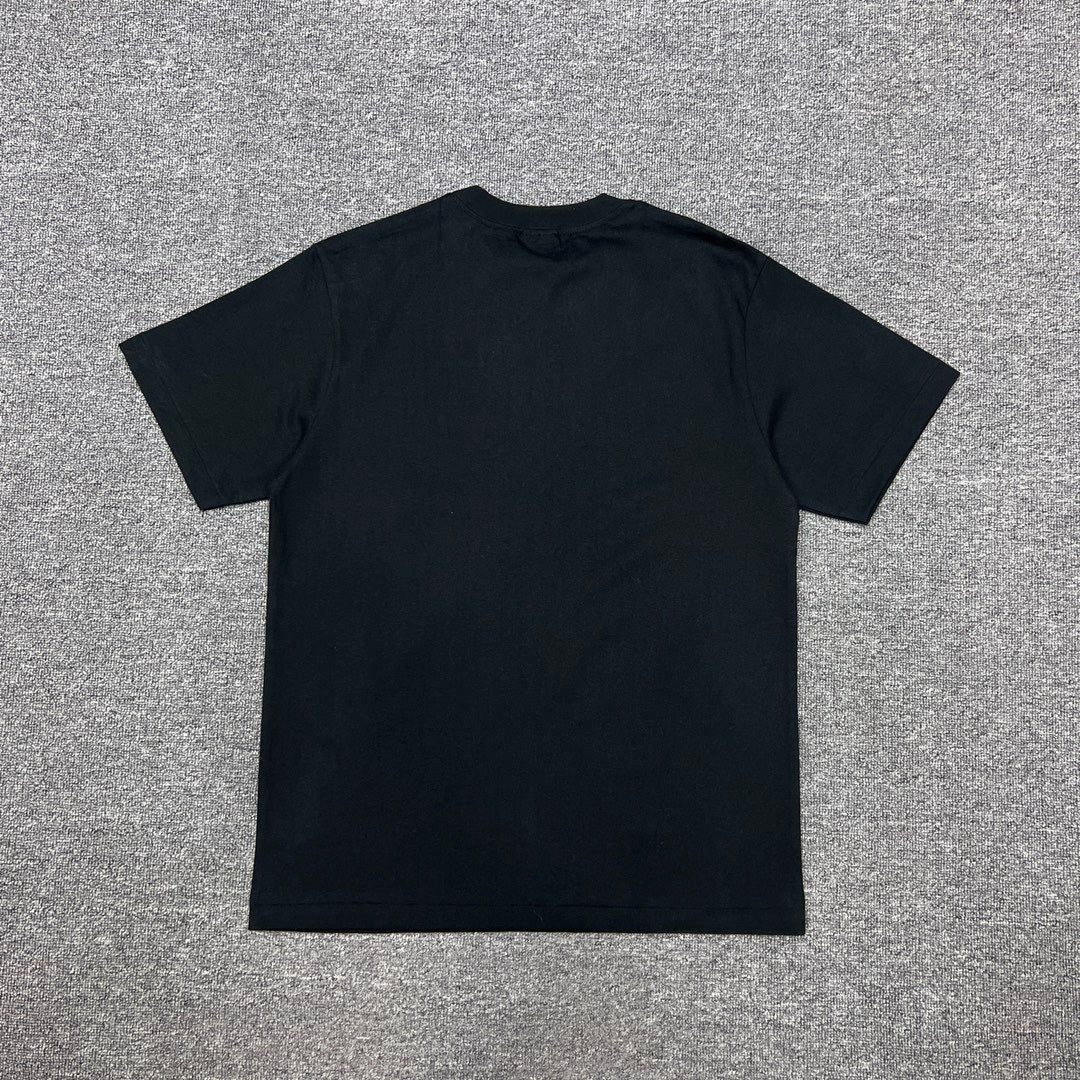 Bathing Shark and ape head print T-Shirt NextBlock